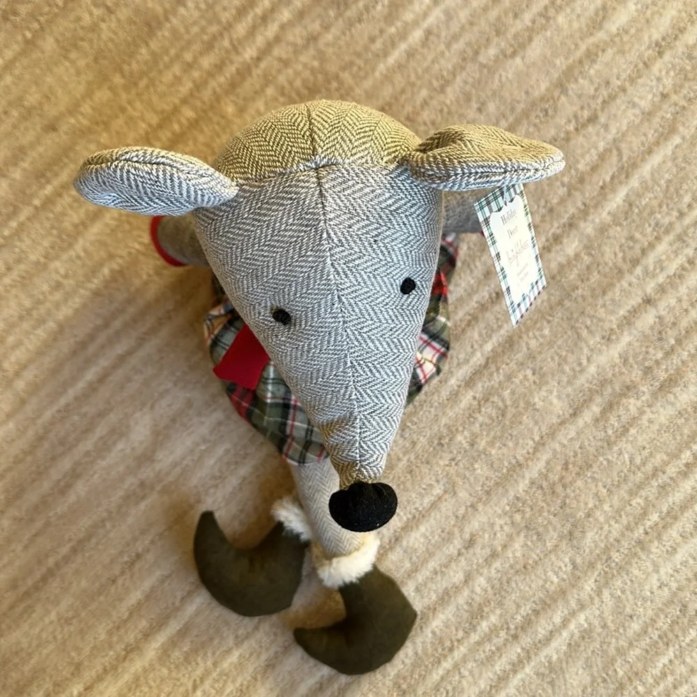 Loving Kindness Plush Mouse Decor Bean Bag Bottom Shelf Sitter 22” tall